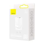 Laptop, Telefoane si Tablete - Telefoane mobile si accesorii - Accesorii Telefoane - Incarcatoare telefoane - Incarcator Priza, 2in1, 30W - Baseus Super Si Pro (CCSUPP-E02) - Alb - Infinity.ro