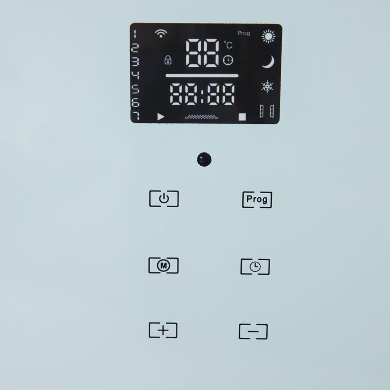 Electronice si Electrocasnice - Climatizare si sisteme de incalzire - Aparate incalzire aer - Aeroterme - Convector electric Detoolz 1000W/2000W, Wifi, alb - Infinity.ro