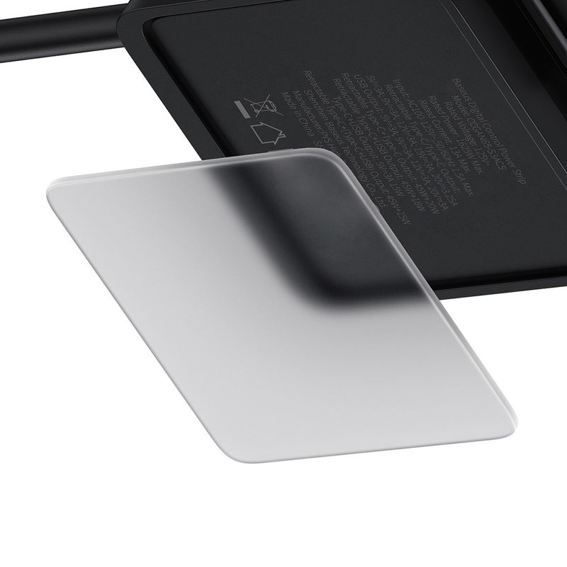 Laptop, Telefoane si Tablete - Telefoane mobile si accesorii - Accesorii Telefoane - Incarcatoare telefoane - Incarcator 3 x AC, USB, Type-C cu Cablu Type-C, 65W, US Plug - Baseus (PSLR000101) - Negru - Infinity.ro