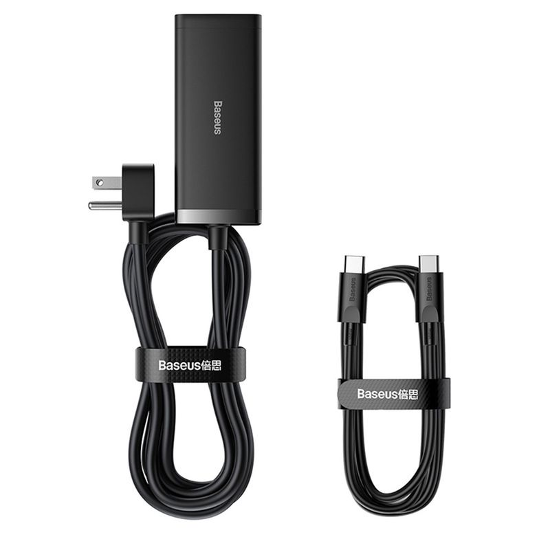 Laptop, Telefoane si Tablete - Telefoane mobile si accesorii - Accesorii Telefoane - Incarcatoare telefoane - Incarcator/Cablu de alimentare GaN3 Pro 100W - Baseus (PSZM000201) - Negru - Infinity.ro