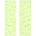 Casa si Gradina - Decoratiuni - Stickere decorative - Set stickere fosforescente decorative, Alfabetul, Litere mari si mici, 3 seturi - Infinity.ro