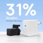 Laptop, Telefoane si Tablete - Telefoane mobile si accesorii - Accesorii Telefoane - Incarcatoare telefoane - Incarcator UK Type-C, 30W, P69, Policarbonat, Baseus GaN5 P10110906113 00, P69, Policarbonat, Black - Infinity.ro