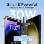 Laptop, Telefoane si Tablete - Telefoane mobile si accesorii - Accesorii Telefoane - Incarcatoare telefoane - Incarcator UK Type-C, 30W, P69, Policarbonat, Baseus GaN5 P10110906113 00, P69, Policarbonat, Black - Infinity.ro
