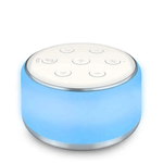 Laptop, Telefoane si Tablete - Wearables si gadgeturi - Gadgeturi - Accesorii SMART - Dispozitiv Sunete Albe, Danex, 34 sunete, pentru copii si adulti, portabil, timer, Lampa de veghe, White noise, Alb - Infinity.ro