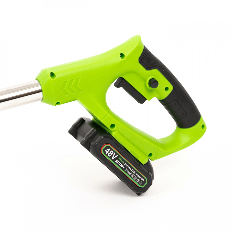 Casa si Gradina - Gradinarit si plante - Utilaje gradina - Trimmere electrice - Trimmer (motocoasa electrica ) LIDER , 1 baterie 48V , verde - Infinity.ro