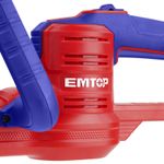 Casa si Gradina - Gradinarit si plante - Utilaje gradina - Trimmere electrice - Trimmer gard viu cu 1 acumulator 2.0AH, lama 460mm, manusi protectie - ELHT204611, EMTOP - Infinity.ro