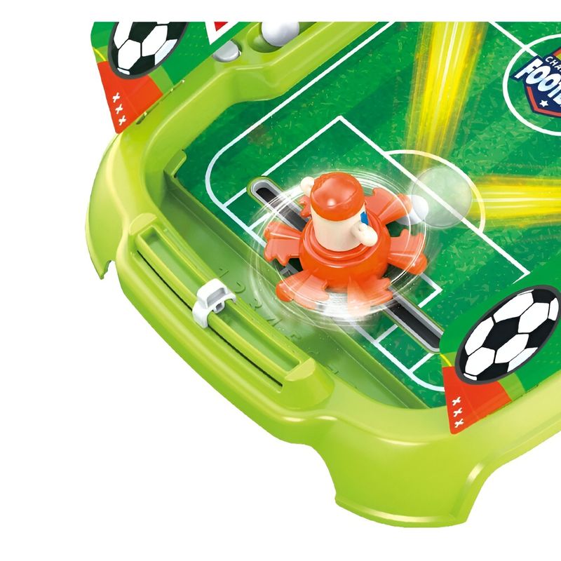 Jucarii, Copii si Bebe - Jucarii si jocuri - Jocuri si puzzle - Jocuri de societate - Joc de Masa Interactiv de Fotbal pentru Copii, Flippy, 4 Mingi, Tabela Scor, 40.7x27x14.5 cm, Multicolor - Infinity.ro