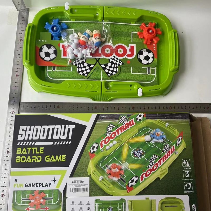 Jucarii, Copii si Bebe - Jucarii si jocuri - Jocuri si puzzle - Jocuri de societate - Joc de Masa Interactiv de Fotbal pentru Copii, Flippy, 4 Mingi, Tabela Scor, 40.7x27x14.5 cm, Multicolor - Infinity.ro