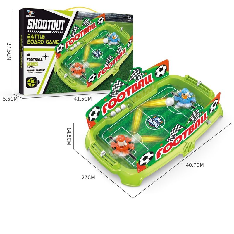 Jucarii, Copii si Bebe - Jucarii si jocuri - Jocuri si puzzle - Jocuri de societate - Joc de Masa Interactiv de Fotbal pentru Copii, Flippy, 4 Mingi, Tabela Scor, 40.7x27x14.5 cm, Multicolor - Infinity.ro