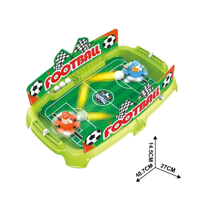 Jucarii, Copii si Bebe - Jucarii si jocuri - Jocuri si puzzle - Jocuri de societate - Joc de Masa Interactiv de Fotbal pentru Copii, Flippy, 4 Mingi, Tabela Scor, 40.7x27x14.5 cm, Multicolor - Infinity.ro