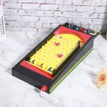 Jucarii, Copii si Bebe - Jucarii si jocuri - Jocuri si puzzle - Jocuri de societate - Joc de societate Pinball cu pahare pentru shoturi Flippy, 40 x 17,7 cm, galben - Infinity.ro