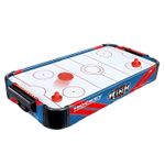 Sport si Outdoor - Alte sporturi - Mese fusball - Masa Air Hockey Graffiti fara Picioare, Flippy, PVC, 2 Pucuri, Tabela Scor, 2 Impingatoare, 76x38x9 cm, Albastru - Infinity.ro