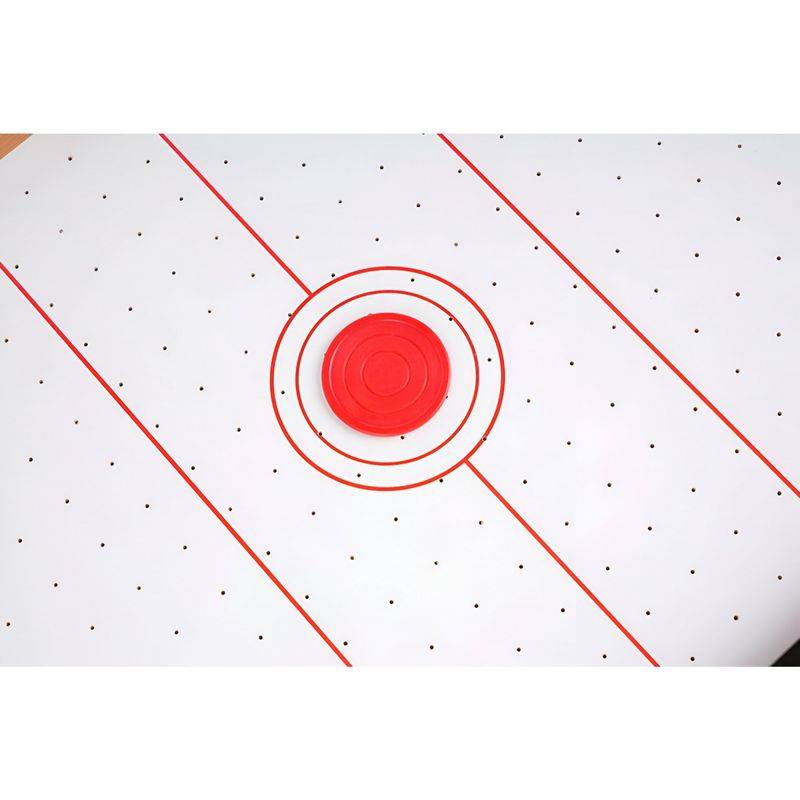 Sport si Outdoor - Alte sporturi - Mese fusball - Masa Air Hockey Graffiti fara Picioare, Flippy, Lemn, 2 Pucuri, Tabela Scor, 2 Impingatoare, 76x38x9 cm, Maro - Infinity.ro