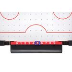 Sport si Outdoor - Alte sporturi - Mese fusball - Masa Air Hockey Graffiti fara Picioare, Flippy, Lemn, 2 Pucuri, Tabela Scor, 2 Impingatoare, 76x38x9 cm, Maro - Infinity.ro