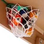 Sport si Outdoor - Alte sporturi - Biliard - Mini Masa de Biliard pentru Copii, Flippy, Durabil, Usor de Transportat, 2 Tacuri, 16 Bile, 69x37x60 cm - Infinity.ro