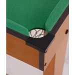 Sport si Outdoor - Alte sporturi - Biliard - Mini Masa de Biliard pentru Copii, Flippy, Durabil, Usor de Transportat, 2 Tacuri, 16 Bile, 69x37x60 cm - Infinity.ro