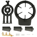 Sport si Outdoor - Camping - Bucatarie de camping - Arzatoare si accesorii - Pirostrie fonta SARA cu 3 robineti +  Kit reglabil gpl RH-10 + Tub flex 2M+2 Coliere - Infinity.ro
