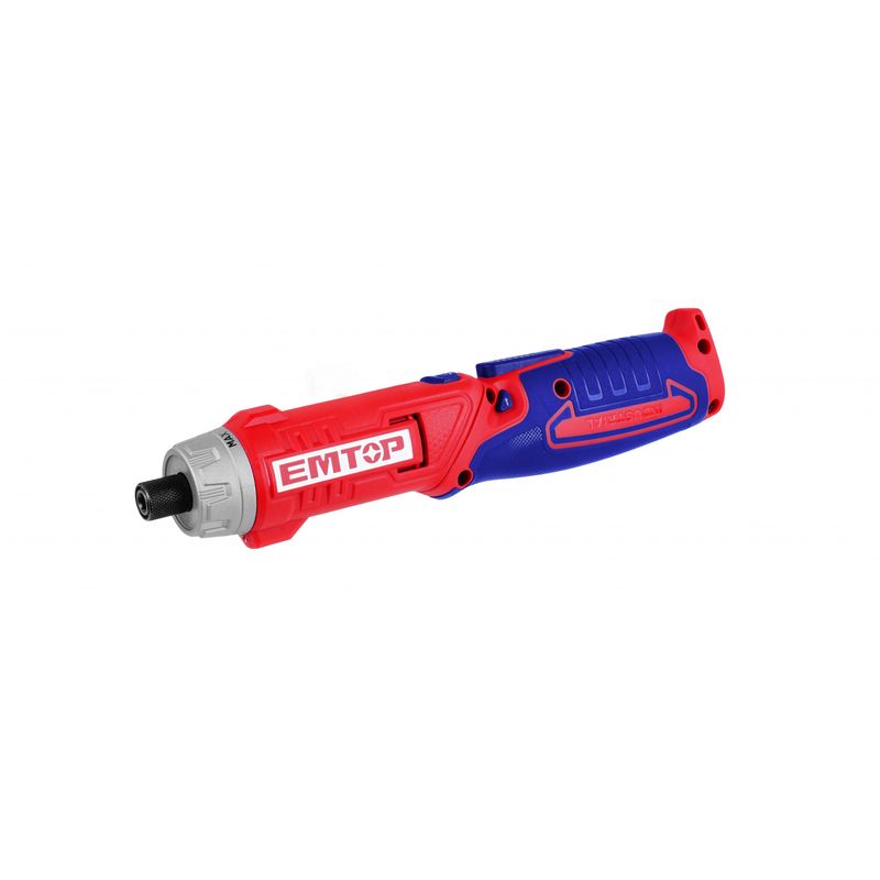 Casa si Gradina - Constructii - Scule electrice si accesorii - Masini de gaurit si insurubat - Surubelnita cu incarcare prin cablu USB, 8V, 6Nm, maner reglabil, 17 accesorii, geanta inclusa - ECSR0803, EMTOP - Infinity.ro