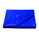 Sport si Outdoor - Camping - Accesorii camping si drumetii - Prelata universala, inele prindere, albastra, 3 x 4 - Infinity.ro