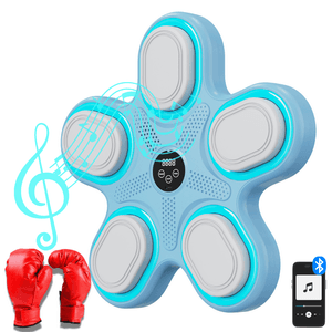Panou interactiv pentru lovituri, Danesso®, Pentru Copii, Conexiune Bluetooth, Difuzor integrat, Manusi Incluse