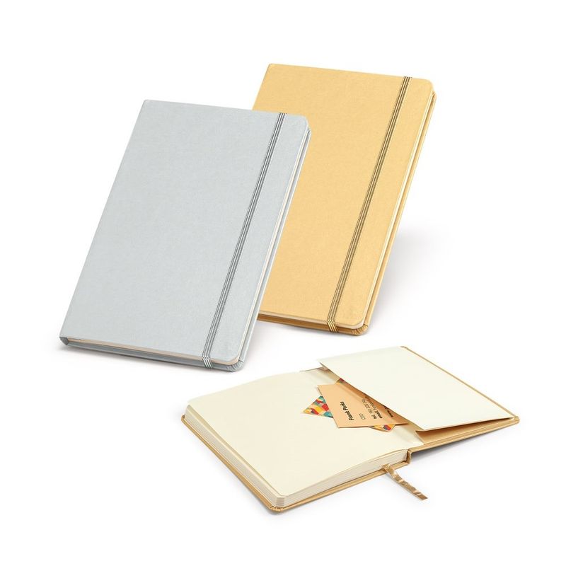 Carti si Birotica - Papetarie - Agende si calendare - Agende si carnete - Notepad A5 cu 160 de pagini de fildes simple, buzunar interior - Infinity.ro
