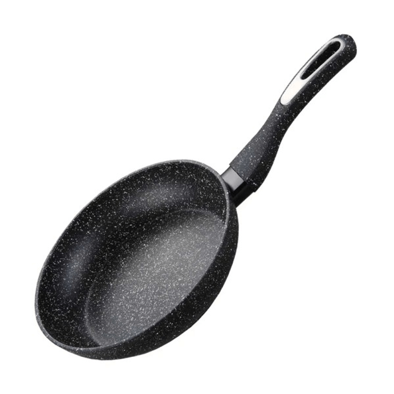 Casa si Gradina - Bucatarie si vesela - Vase pentru gatit - Tigai si seturi - Tigaie fara capac GP-30018, acoperire din marmura, 18cm - Infinity.ro