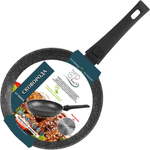 Casa si Gradina - Bucatarie si vesela - Vase pentru gatit - Tigai si seturi - Tigaie fara capac GP-3028DR, acoperire din marmura, maner detasabil, 28cm - Infinity.ro