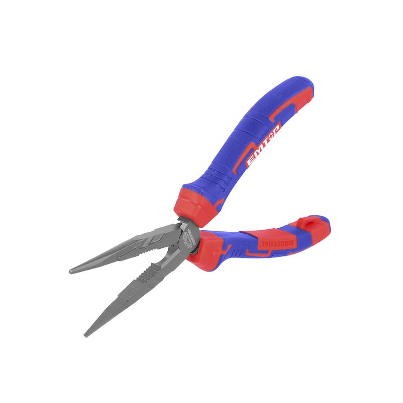 Casa si Gradina - Constructii - Scule de mana si unelte - Clesti si patenti - Cleste cu varf lung cu efect de parghie mare, 200mm (8") - EPLRL0821, EMTOP - Infinity.ro