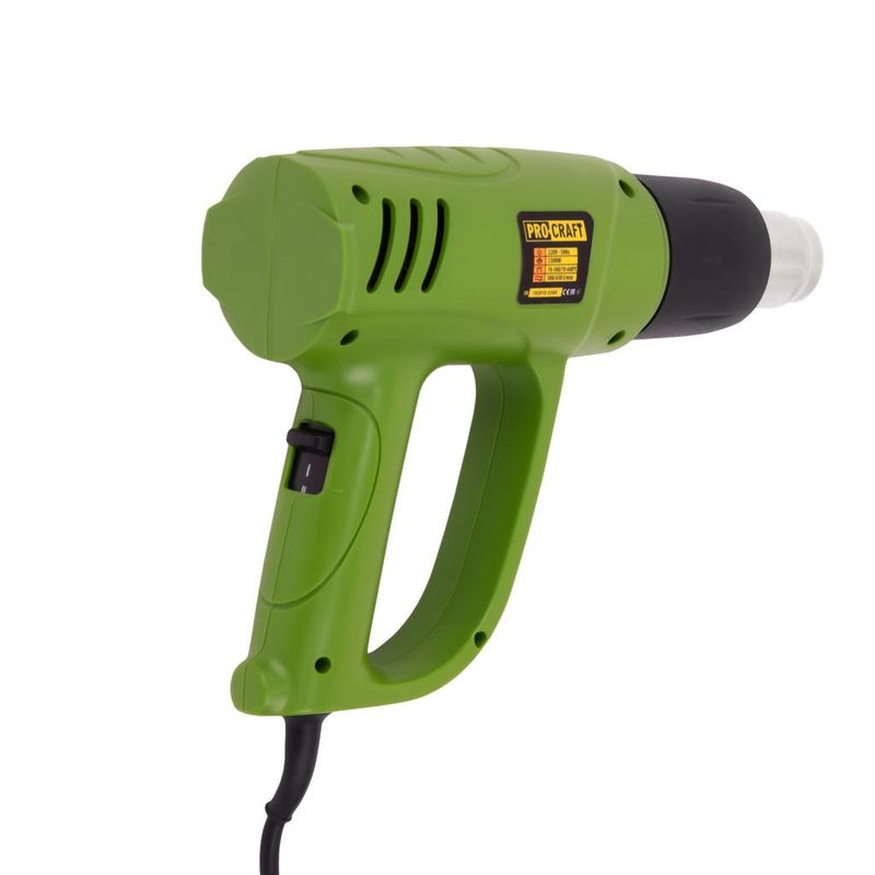 Casa si Gradina - Constructii - Scule electrice si accesorii - Pistoale de lipit - Pistol electric aer cald Procraft PH2300E, 2300 W, 2 trepte, 600ᵒC - Infinity.ro
