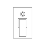 Casa si Gradina - Sanitare - Lavoar baie si accesorii - Baterii sanitare - Baterie dus incastrabila cu divertor CasaBlanca NEO BNO7P - Infinity.ro