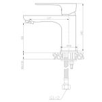 Casa si Gradina - Sanitare - Lavoar baie si accesorii - Baterii sanitare - Baterie lavoar CasaBlanca LAVEO ALB-CROM BLV2-A - Infinity.ro