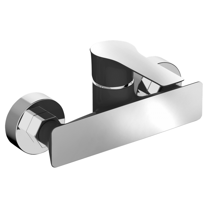 Casa si Gradina - Sanitare - Lavoar baie si accesorii - Baterii sanitare - Baterie dus CasaBlanca LAVEO NEGRU-CROM BLV7-N - Infinity.ro