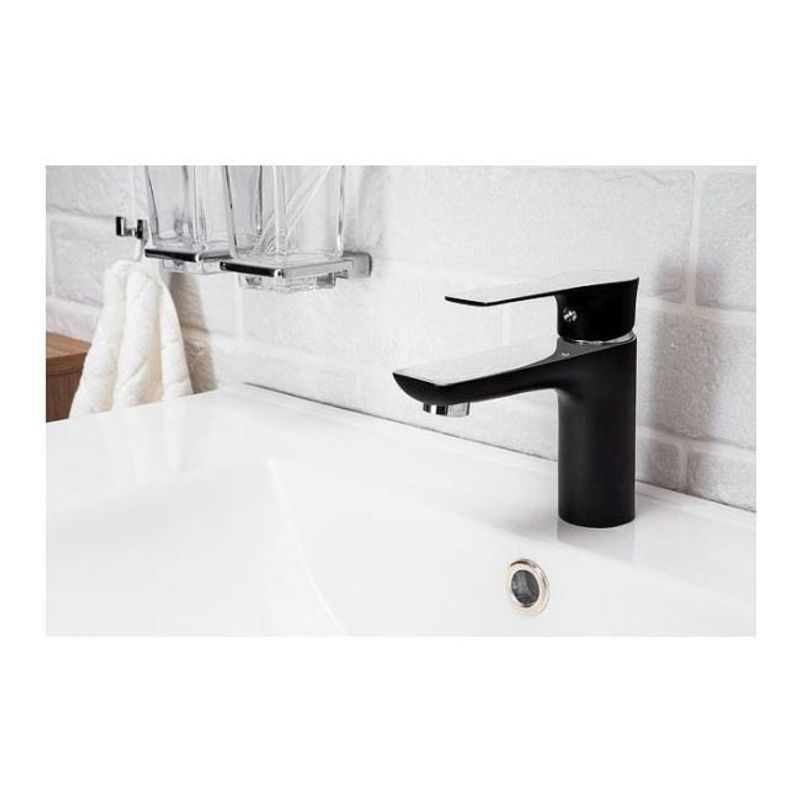 Casa si Gradina - Sanitare - Lavoar baie si accesorii - Baterii sanitare - Baterie lavoar baie CasaBlanca LAVEO NEGRU-CROM BLV2-N - Infinity.ro