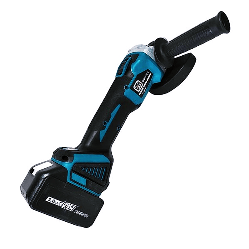 Casa si Gradina - Constructii - Scule electrice si accesorii - Polizoare - Polizor unghiular German Meister, 24V, 2 acumulatori, 125 mm - Infinity.ro