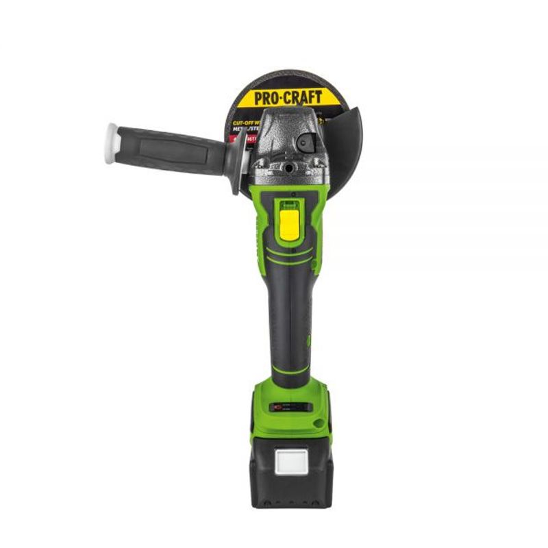 Casa si Gradina - Constructii - Scule electrice si accesorii - Polizoare - Polizor unghiular cu 2 x acumulator Procraft PWA216, 21V, 8500 RPM,100 mm - Infinity.ro