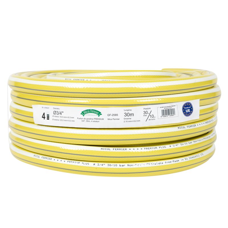 Casa si Gradina - Gradinarit si plante - Instalatii si accesorii pentru irigatii - Furtunuri de gradina si accesorii - Furtun de gradina PREMIUM 3/4'' 30m 4 straturi - Infinity.ro
