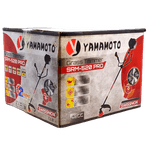 Casa si Gradina - Gradinarit si plante - Utilaje gradina - Coase electrice si motocoase - Motocoasa pe benzina Yamamoto 520PRO, 6.7 Cp, 52 CC, 5 acc. incluse + Prasitoare 28MM*9T - Infinity.ro