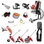 Casa si Gradina - Gradinarit si plante - Utilaje gradina - Coase electrice si motocoase - Motocoasa pe benzina tip rucsac Micul Fermier BC430KF, 4.76 Cp, 43 CC, 7 acc. incluse + Prasitoare 26mm*9T - Infinity.ro