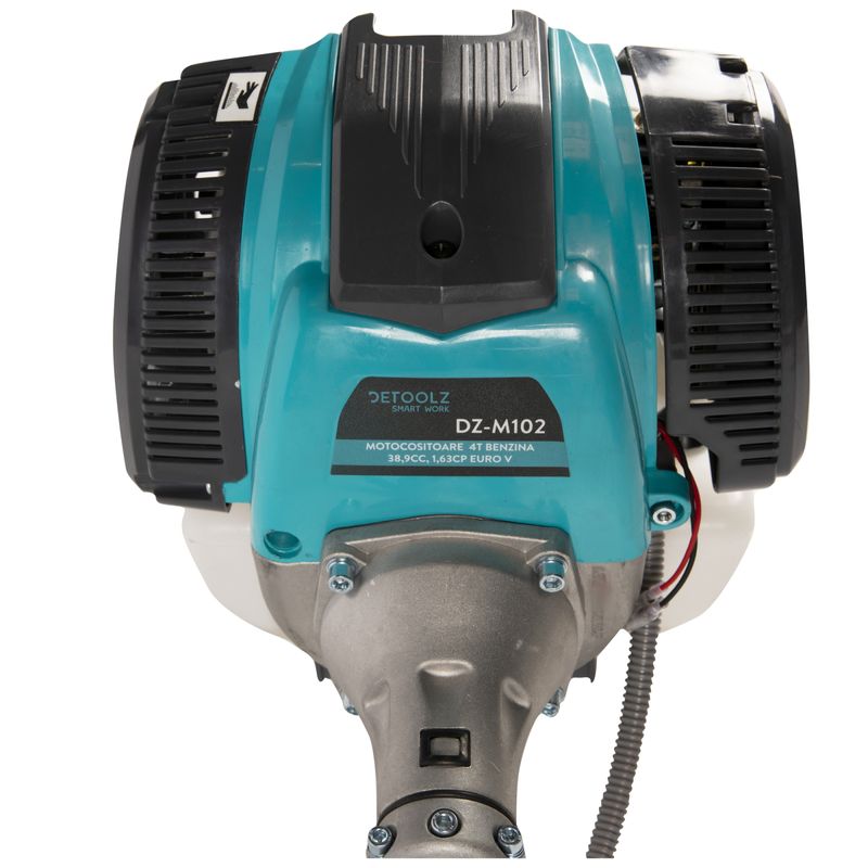 Casa si Gradina - Gradinarit si plante - Utilaje gradina - Coase electrice si motocoase - Motocoasa pe benzina in 4 timpi, Detoolz DZ-M102, 1.63 Cp, 38.9 CC, 3 acc. incluse - Infinity.ro