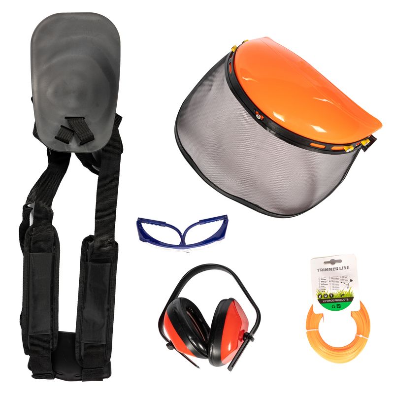 Casa si Gradina - Gradinarit si plante - Utilaje gradina - Coase electrice si motocoase - Motocoasa pe benzina tip rucsac Micul Fermier BC430KF, 4.76 Cp, 43 CC, 7 acc. incluse - Infinity.ro