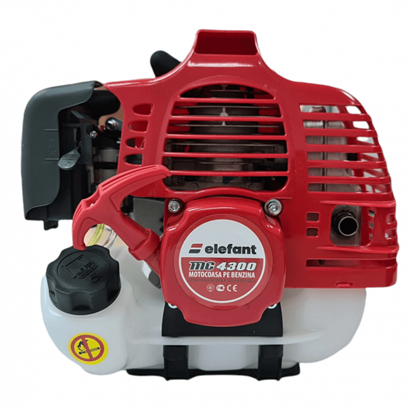 Casa si Gradina - Gradinarit si plante - Utilaje gradina - Coase electrice si motocoase - Motocoasa pe benzina Elefant MC4300, 5.7 Cp, 52 CC, 4 acc. incluse - Infinity.ro
