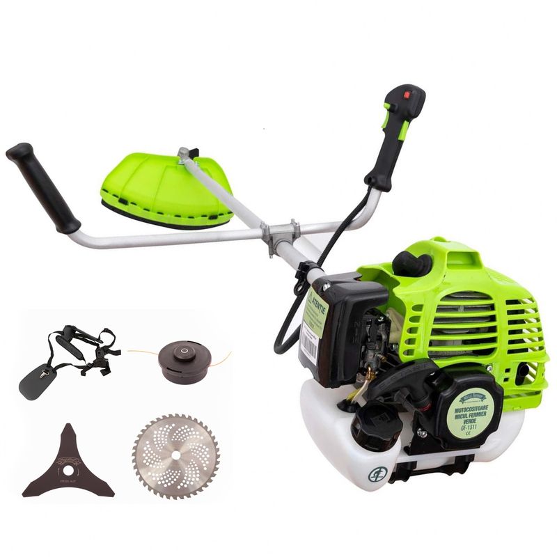 Casa si Gradina - Gradinarit si plante - Utilaje gradina - Coase electrice si motocoase - Motocoasa pe benzina Micul Fermier 1311, 3.4 Cp, 43 CC, 4 acc. incluse - Infinity.ro