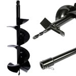 Casa si Gradina - Gradinarit si plante - Utilaje gradina - Motosape si motocultoare - Burghiu de pamant pentru motoburghiu 200 mm x 800 mm - Infinity.ro
