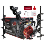 Casa si Gradina - Gradinarit si plante - Utilaje gradina - Motosape si motocultoare - Motoburghiu/foreza pamant DDT 6 Cp, 8000 Rpm cu burghie de 100-150 mm - Infinity.ro