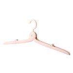 Market - Spalare si intretinere rufe - Uscatoare de rufe si accesorii - Umeras Pliabil de Calatorie, Flippy, Mini Cuier Portabil pentru Haine, Suport de Uscare, 14x7x1.4cm, Roz - Infinity.ro