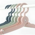 Market - Spalare si intretinere rufe - Uscatoare de rufe si accesorii - Umeras Pliabil de Calatorie, Flippy, Mini Cuier Portabil pentru Haine, Suport de Uscare, 14x7x1.4cm, Roz - Infinity.ro