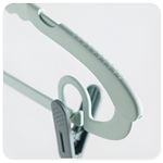 Market/Spalare si intretinere rufe/Uscatoare de rufe si accesorii - Set 20 de Cleme pentru Haine, Flippy, de Prindere pentru Pantaloni, Atasabile la Umerase, 1.6x2.3x6.35 cm, Verde - Infinity.ro