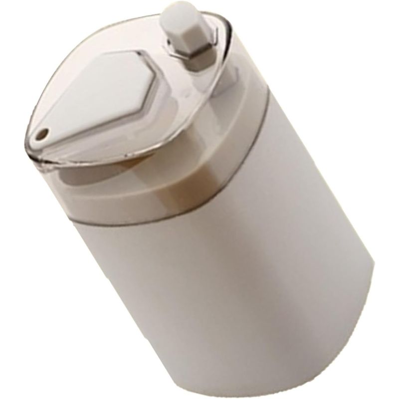 Casa si Gradina - Bucatarie si vesela - Ustensile bucatarie - Rasnite si dozatoare condimente - Suport Scobitori, Flippy, Automat, cu Buton si Capac, din PP, 9.5x6 cm, Gri - Infinity.ro