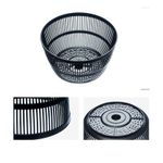Casa si Gradina - Bucatarie si vesela - Organizare si depozitare bucatarie - Cutii alimentare - Uscator Manual pentru Salata si Verdeturi, Flippy, Plastic, 20x20x25 cm, Capacitate 5L, Negru - Infinity.ro