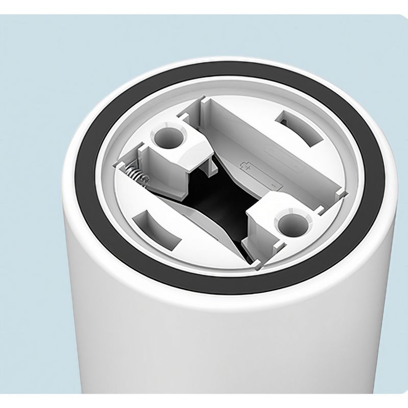 Casa si Gradina - Bucatarie si vesela - Accesorii bar - Termosuri si Cani termos - Cana portabila cu mixer incorporat, Flippy, pe baterii, 380 ml, alb - Infinity.ro